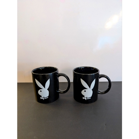 PLAYBOY Other - 2 Classic Playboy Bunny Coffee Mugs